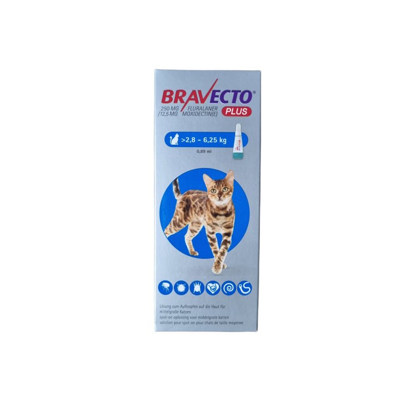 BRAVECTO 250MG SPOT - ON CAT - 1x0,89ml - MISHU ONLINE STORE SRL