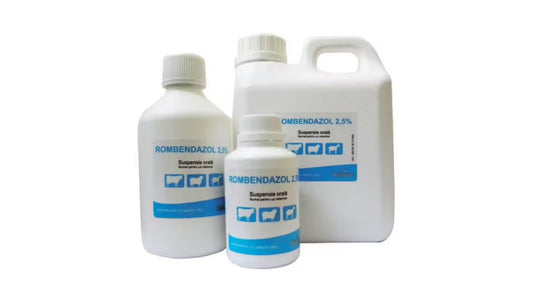 ROMBENDAZOL SUSP. 2.5% 100ML - 1000ML - MISHU ONLINE STORE SRL