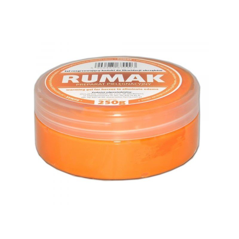 RUMAK GEL orange - Warming effect - MISHU ONLINE STORE SRL