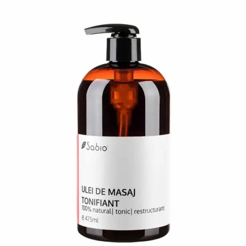 Toning massage oil, 475ml - MISHU ONLINE STORE SRL